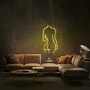 Naked girl led neon sign