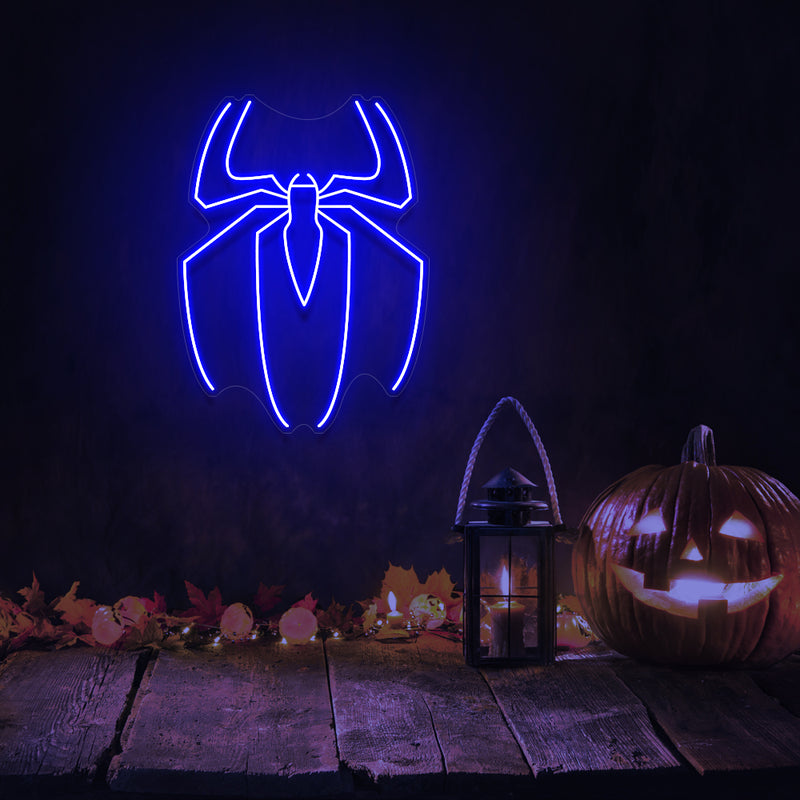 Halloween Spider Neon Sign