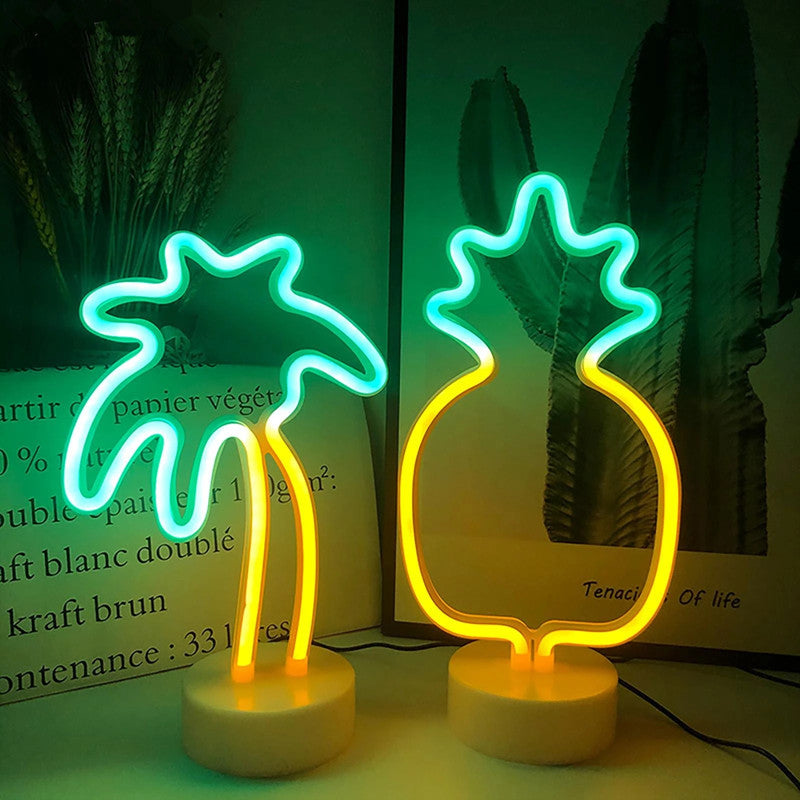 LED Neon Sign Desk Lights & Table Lamps