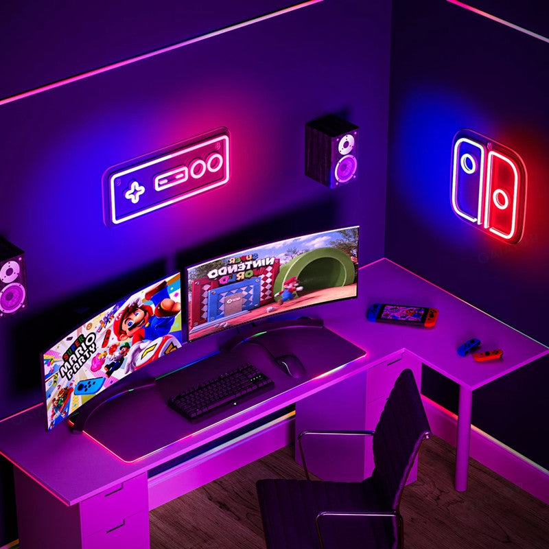 LED Neon Sign & LED Gaming  Night Light