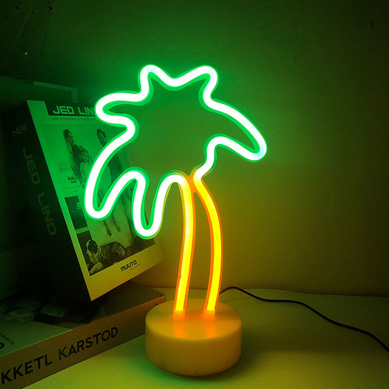 LED Neon Sign Desk Lights & Table Lamps