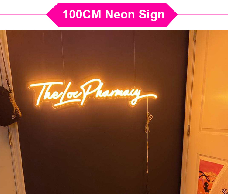 Halloween Glowing Finger Neon Sign