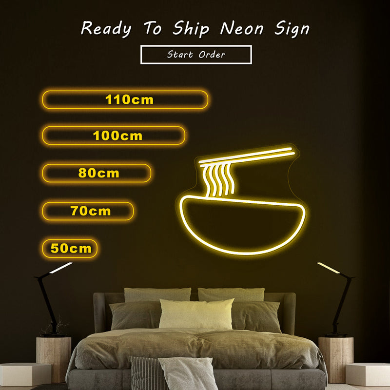 Noodle led Neon Sign