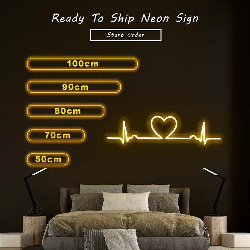 Love Beat Neon Sign