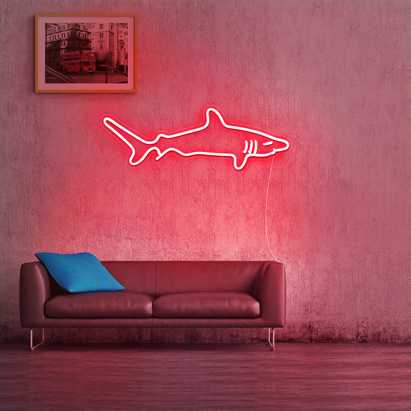 Shark Neon Sign