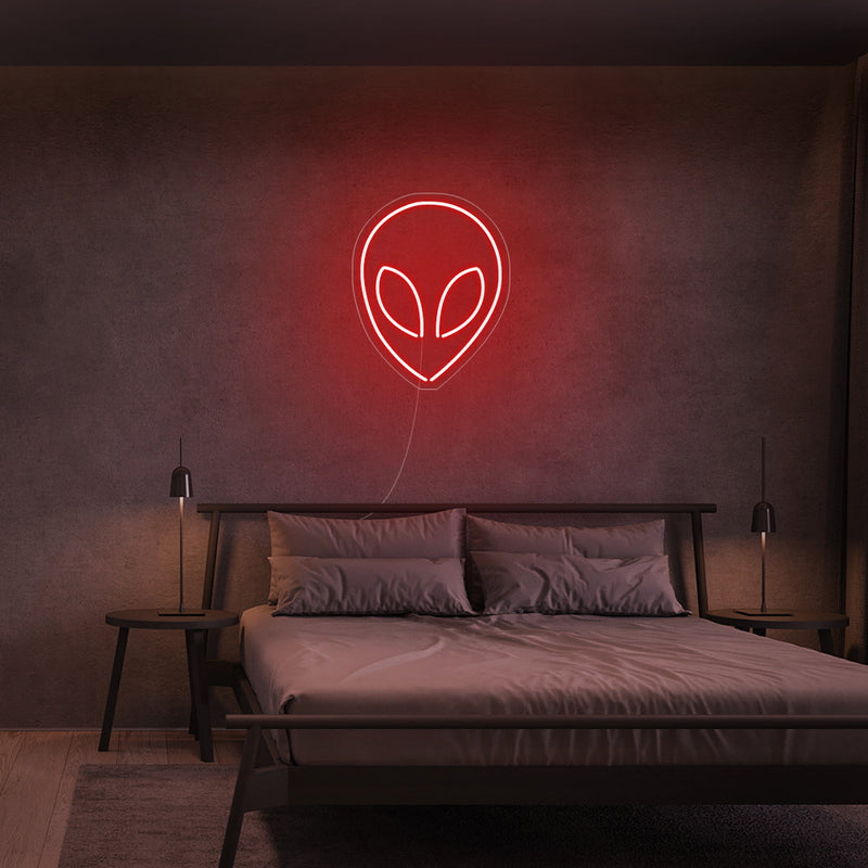 Mini Alien Neon Sign