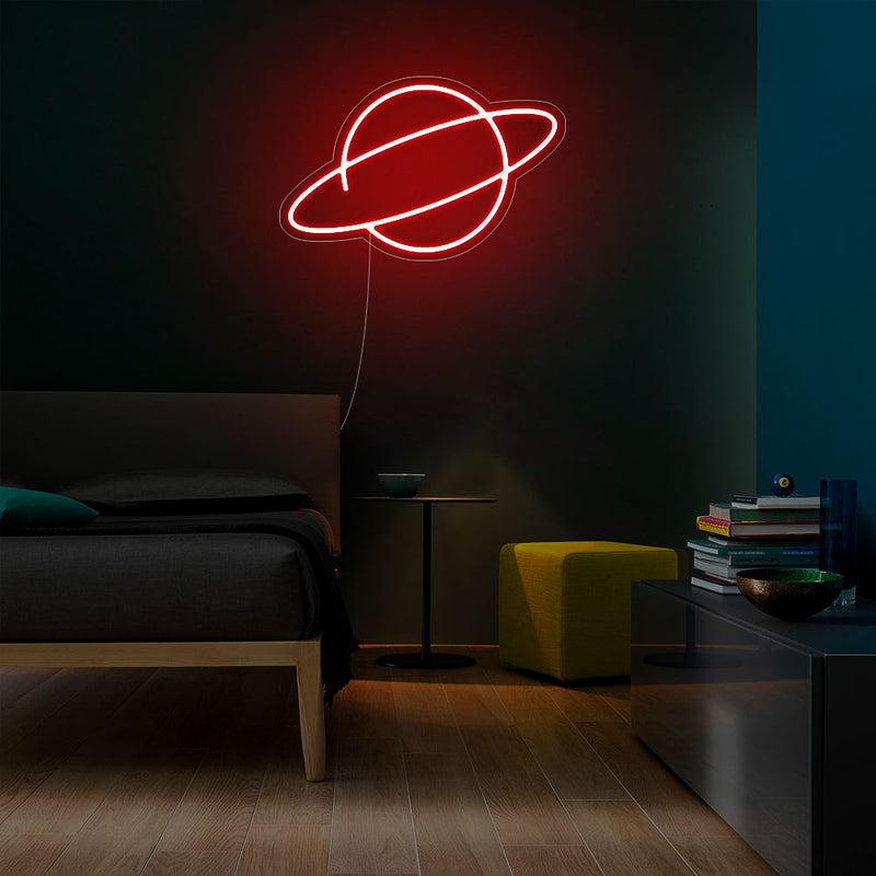 Mini Planet Neon Sign