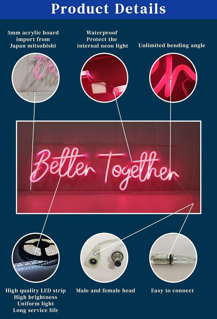 Better Together Neon Sign