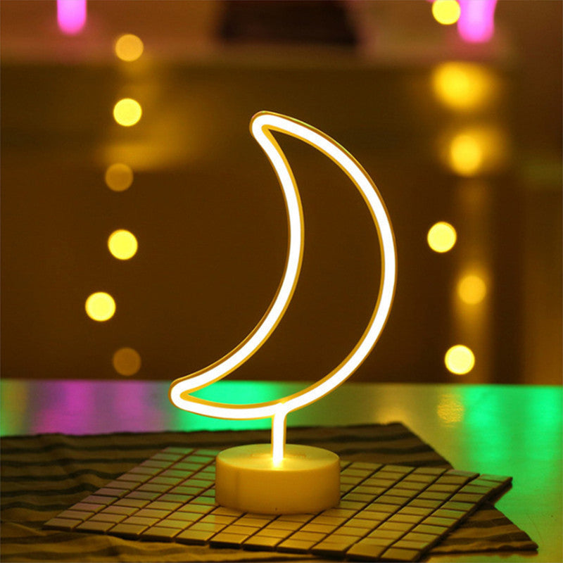 LED Neon Sign Desk Lights & Table Lamps