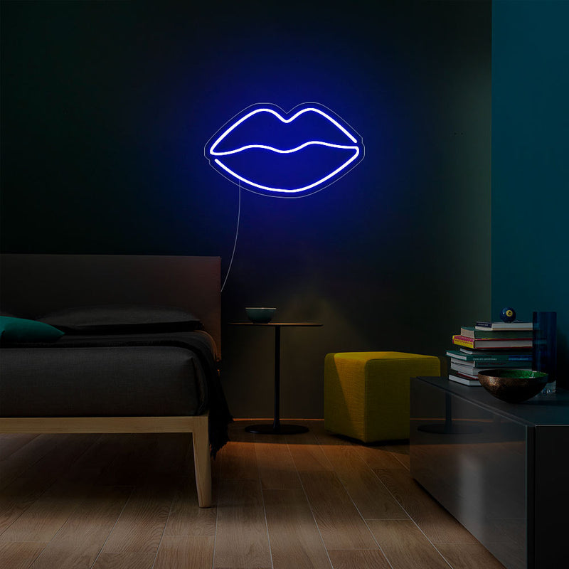 Mini Lips Neon Sign