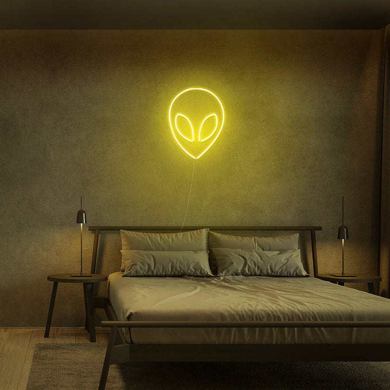 Mini Alien Neon Sign