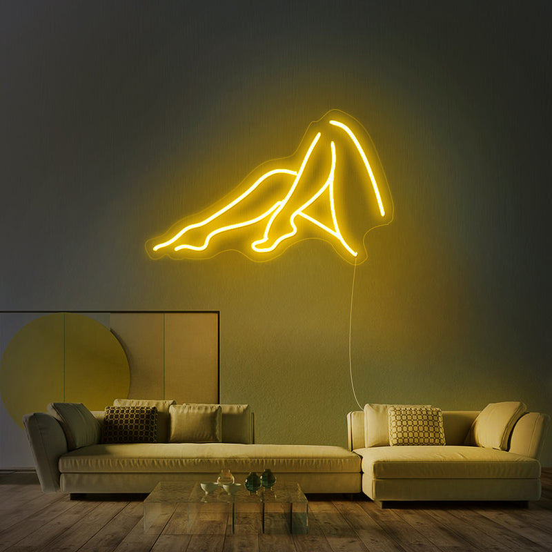 Female Legs Neon Sign