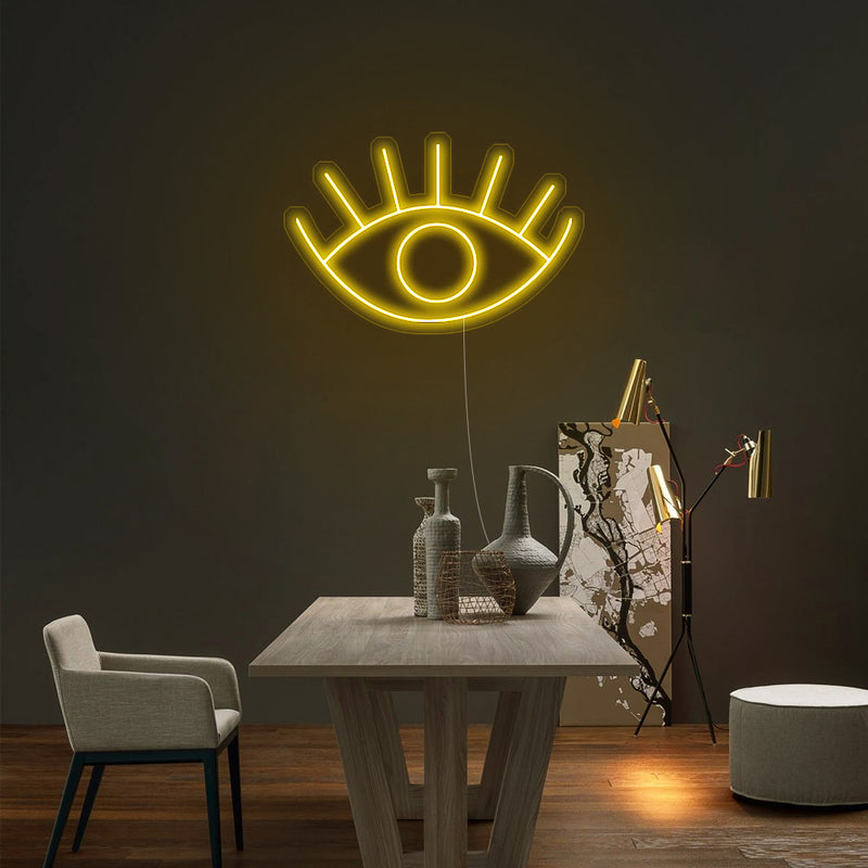 Eyelash Neon Sign