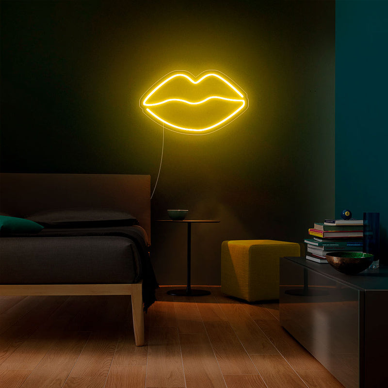 Mini Lips Neon Sign