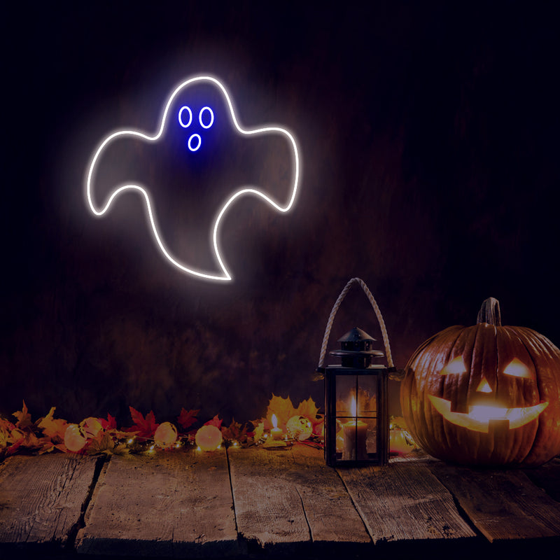 Halloween Ghost Neon Sign