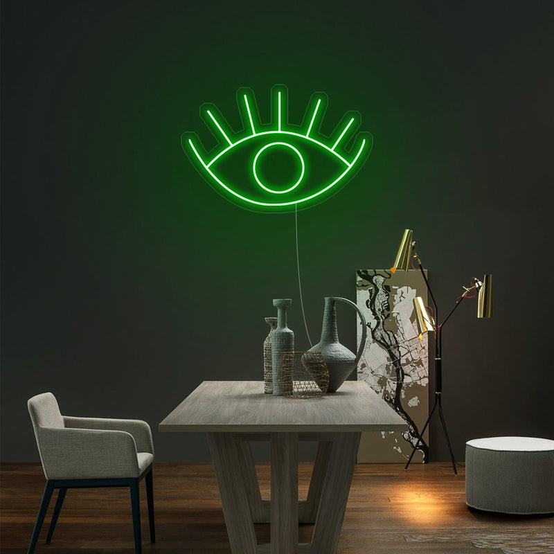 Eyelash Neon Sign