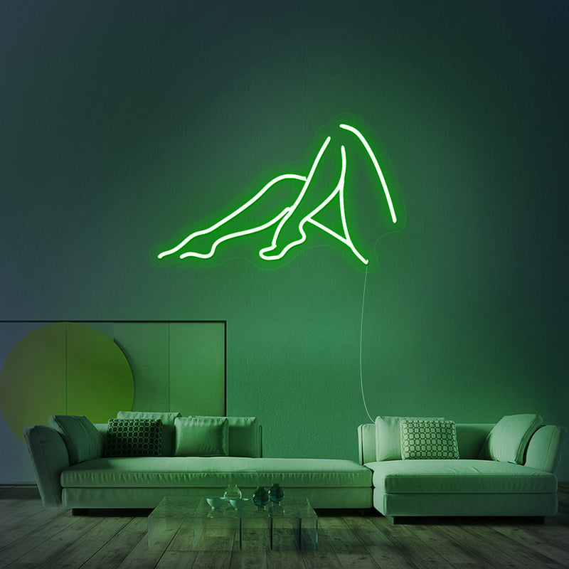 Female Legs Neon Sign