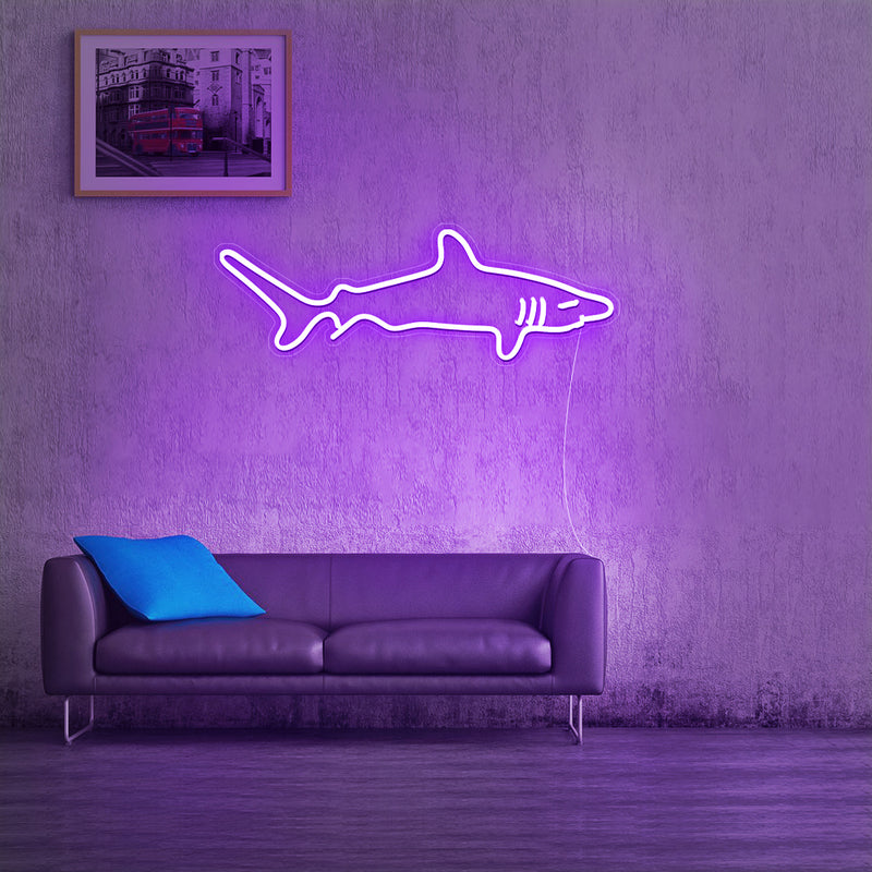 Shark Neon Sign