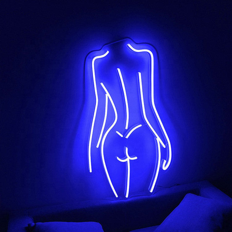 Naked Girl Neon Sign