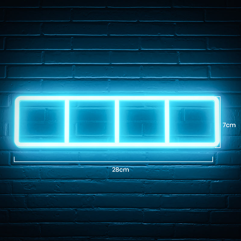 LED Neon Sign & LED Tetris Night Light