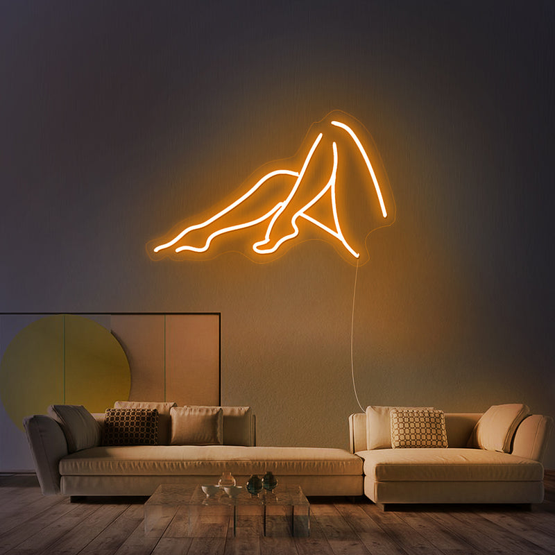 Female Legs Neon Sign