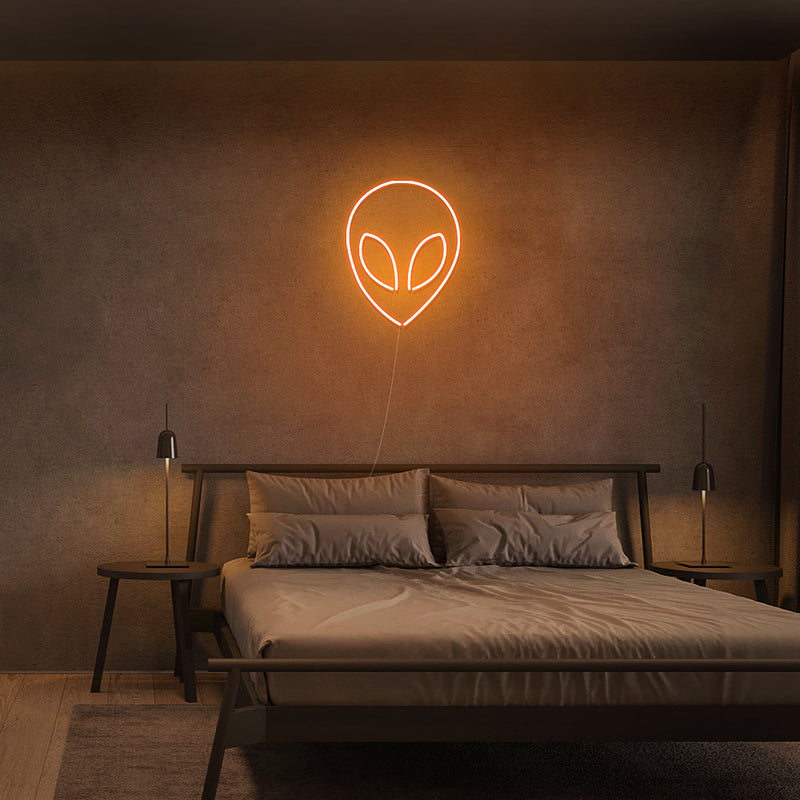 Mini Alien Neon Sign