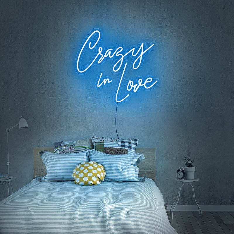 Crazy in love neon sign