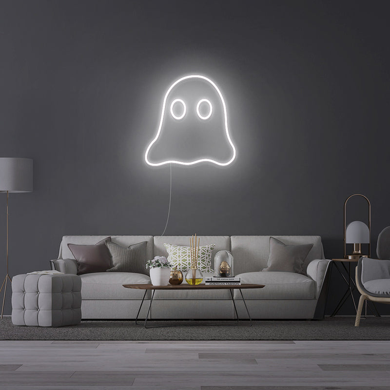 Mini Ghost Neon Sign