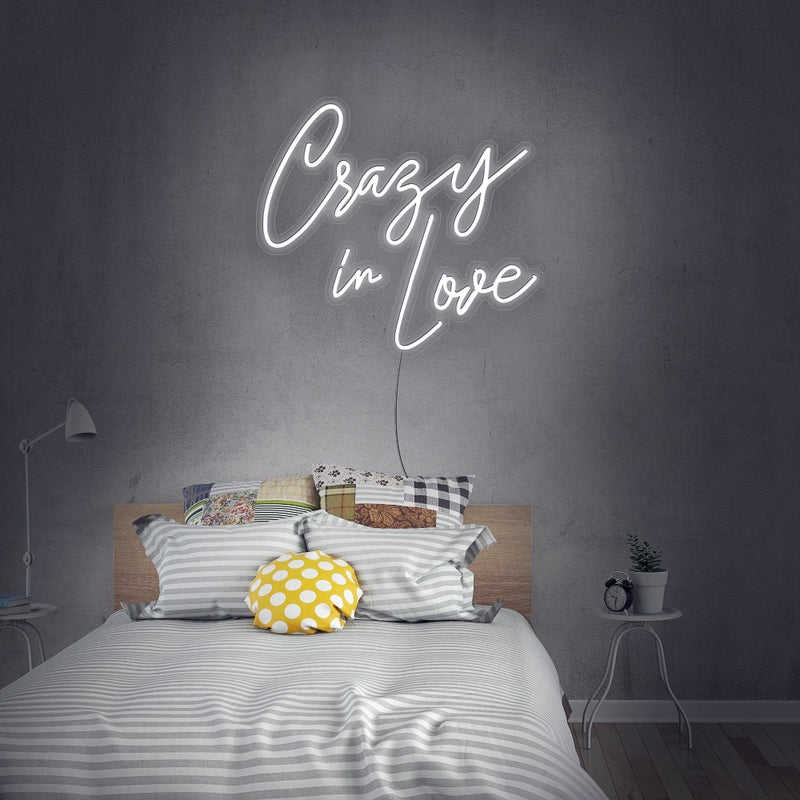 Crazy in love neon sign