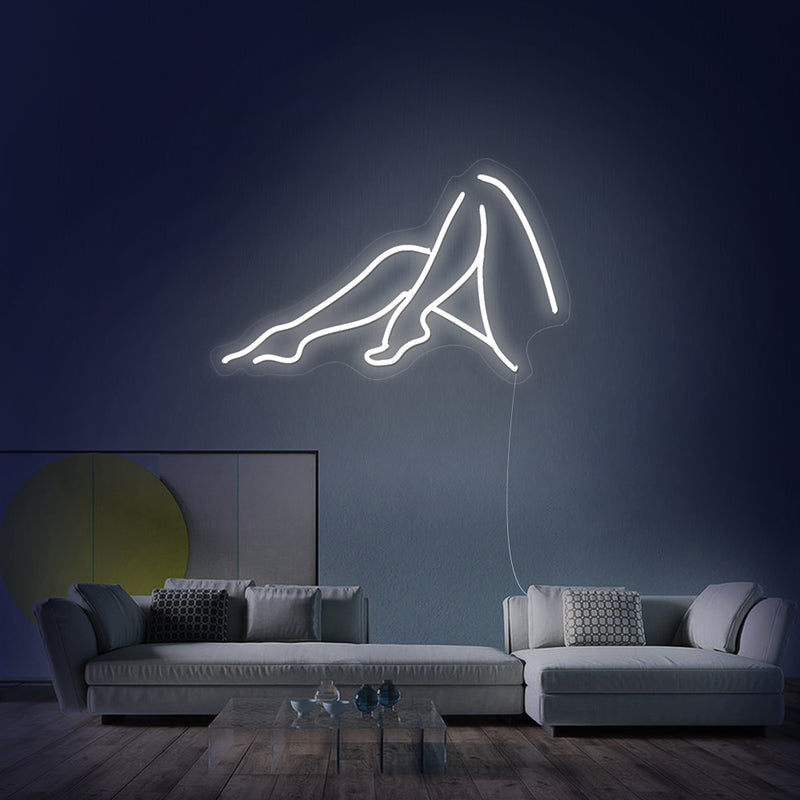 Female Legs Neon Sign