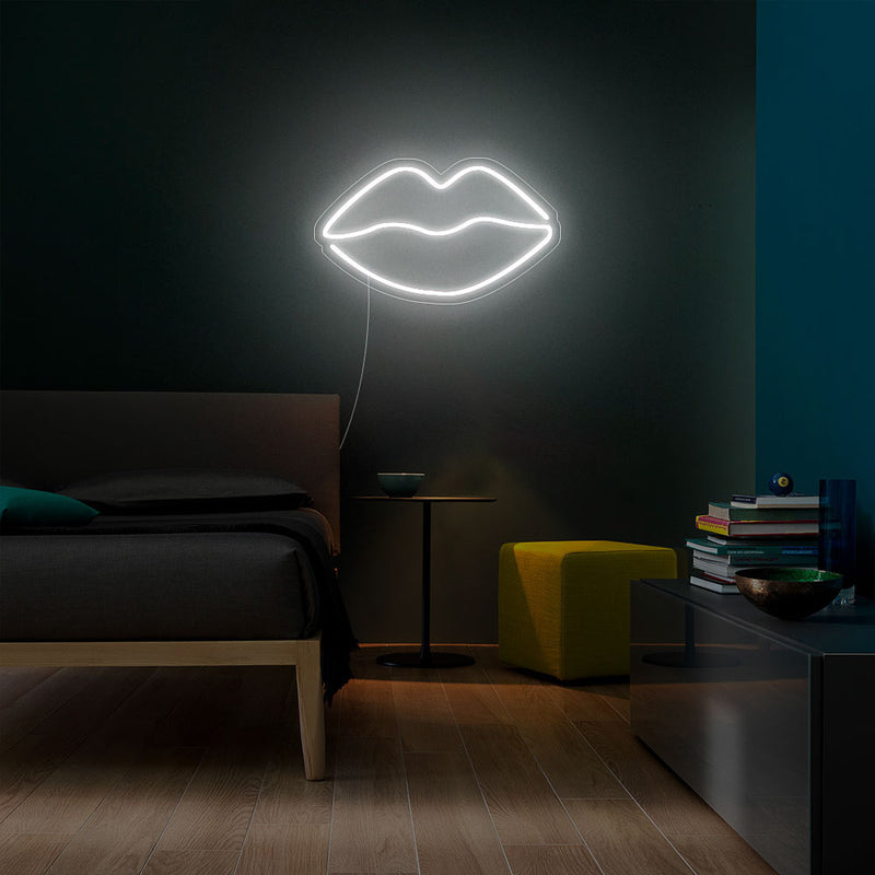 Mini Lips Neon Sign