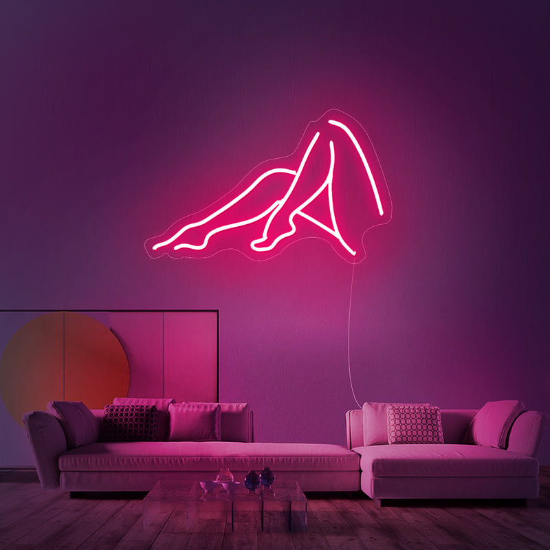 Female Legs Neon Sign