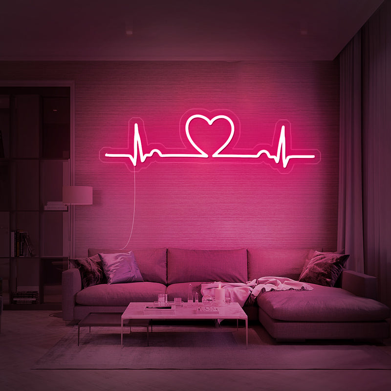 Love Beat Neon Sign